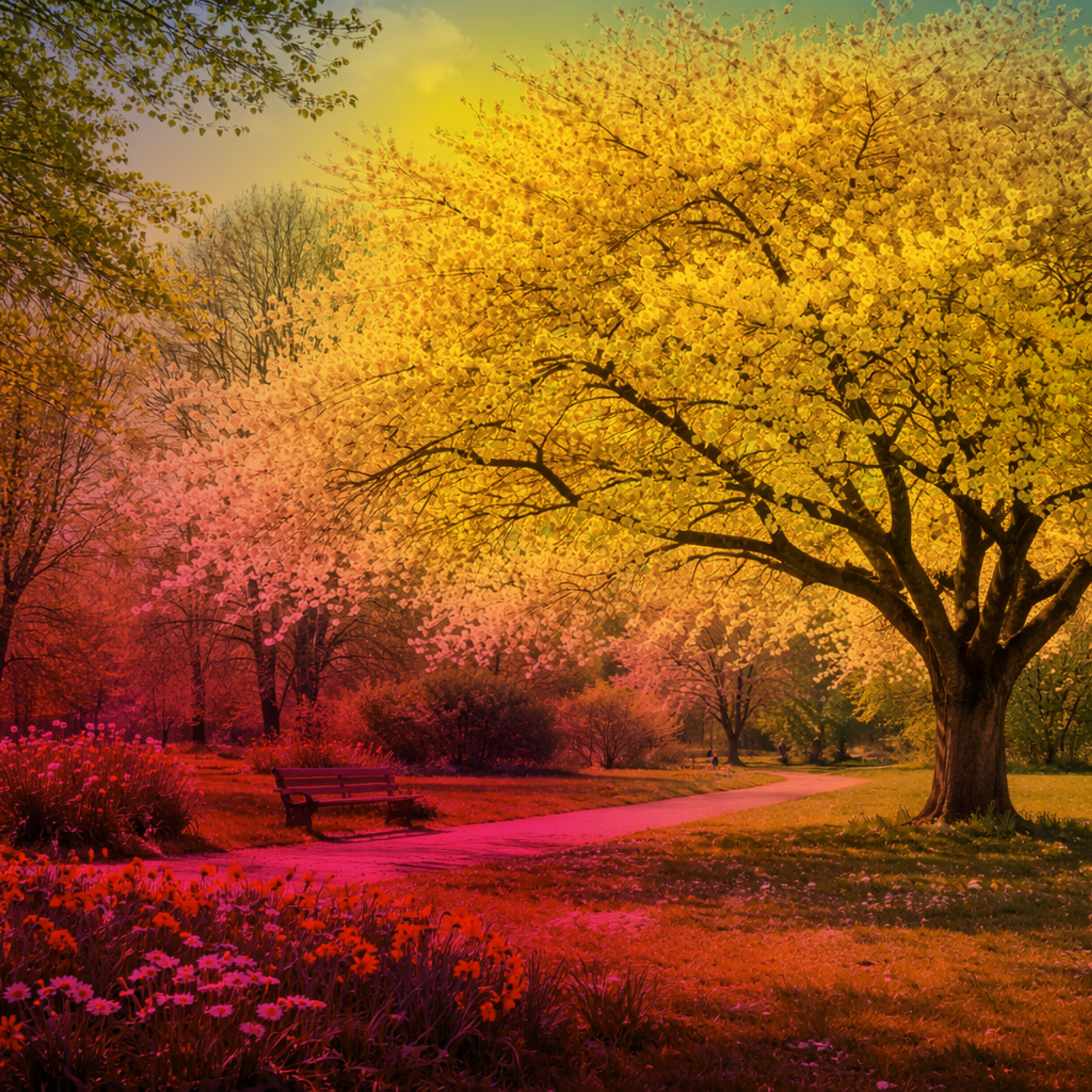 Frühlingserwachen: WALKING GALLERY